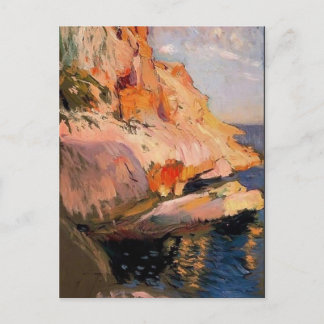 Cartão Postal Joaquín Sorolla - Caverna em San Antonio, Javea
