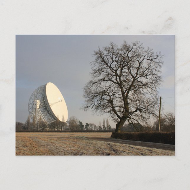 Cartão Postal Jodrell Bank (Frente)