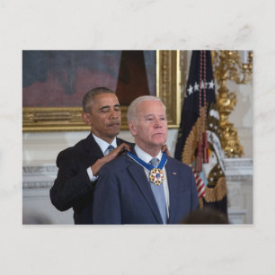 Cartão Postal Joe Biden & Barack Obama