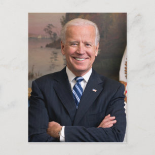 Cartão Postal Joe Biden Retrato Presidencial Oficial