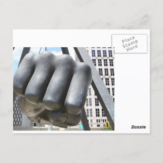 Cartão Postal Joe Louis Fist