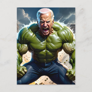 Cartão Postal Joey B. furioso 'Sem Malarkey' de Scranton, PA