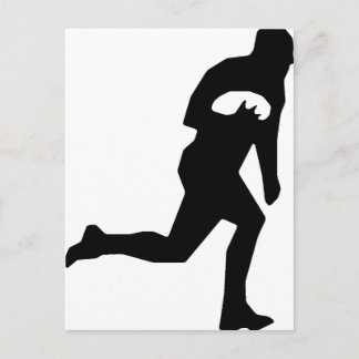 Cartão Postal Jogador da Liga de Rugby