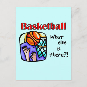 Cartão Postal Jogador de basquete que mais camisetas e presentes