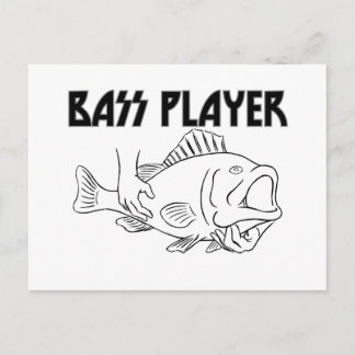 Cartão Postal Jogador de Bass