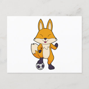 Cartão Postal Jogador de futebol Fox Soccer
