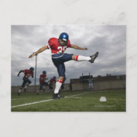 Jogador de futebol jogando futebol 2