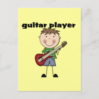 Cartão Postal Jogador de Violão - Camisetas e presentes masculin