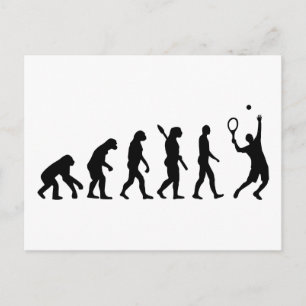 Cartão Postal Jogador do Evolution Tênis
