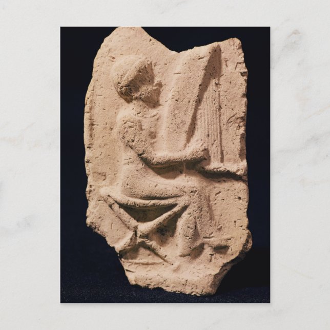 Cartão Postal Jogador Harp, 1830-1600 BC (Frente)