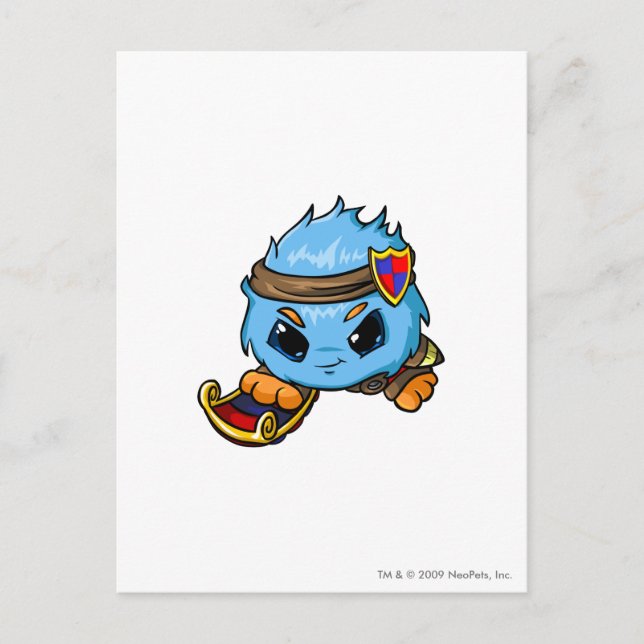 Cartão Postal Jogador JubJub Meridell (Frente)