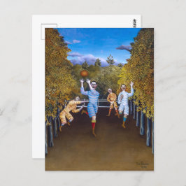 Cartão Postal Jogadores de futebol | Henri Rousseau |