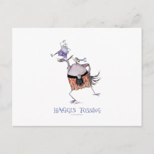 Cartão Postal jogando o punhal