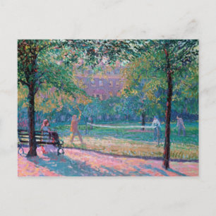 Cartão Postal Jogo de Tênis