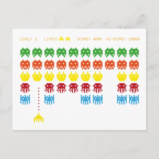 Cartão Postal Jogo Retroativo (Frente)