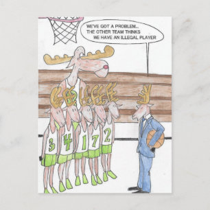 Cartão Postal Jogos da rena