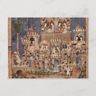 Cartão Postal Jogos e entretenimento dos troianos