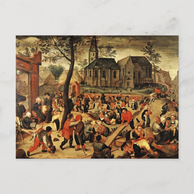 Cartão Postal Jogos Infantis (Frente)