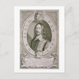 Cartão Postal Johan Axelsson Oxenstierna (1611-57) Count of Sode