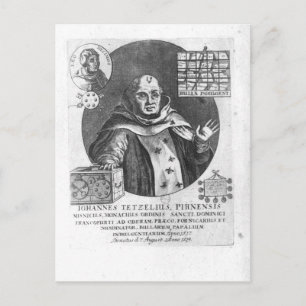 Cartão Postal Johann Tetzel
