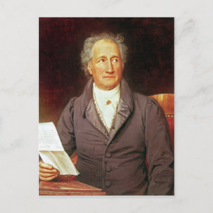 Cartão Postal Johann Wolfgang von Goethe 1828