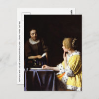 Johannes Vermeer - Patroa e Criada
