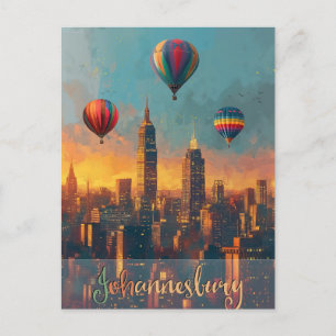 Cartão Postal Johannesburgo Antigo