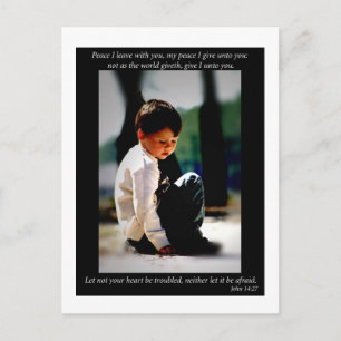 Cartão Postal John 14:27