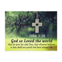 John 3:16 Deus adorou o mundo que deu ao seu filho