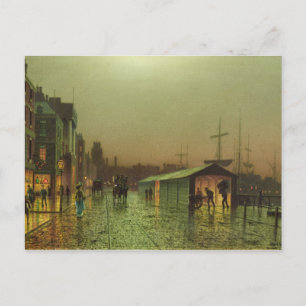 Cartão Postal John Atkinson Grimshaw   Doces Liverpool