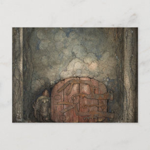 Cartão Postal John Bauer - Bergaporten