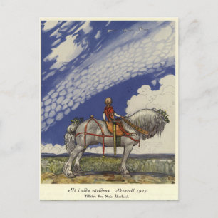 Cartão Postal John Bauer - No mundo inteiro