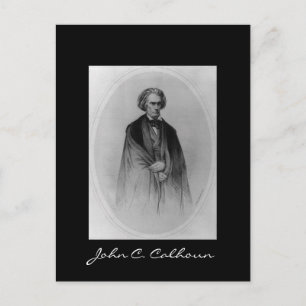 Cartão Postal John C. Calhoun