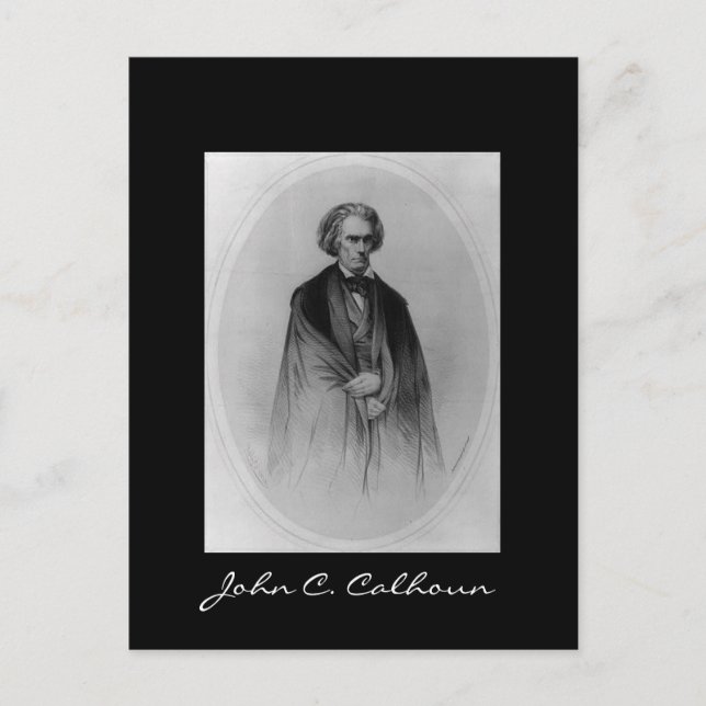 Cartão Postal John C. Calhoun (Frente)