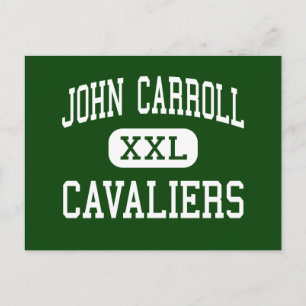 Cartão Postal John Carroll - Cavaliers - Católico - Birmingham