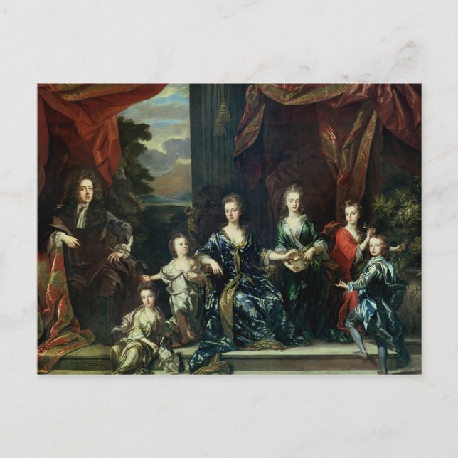 Cartão Postal John Churchill 1º Duque de Marlborough (Frente)