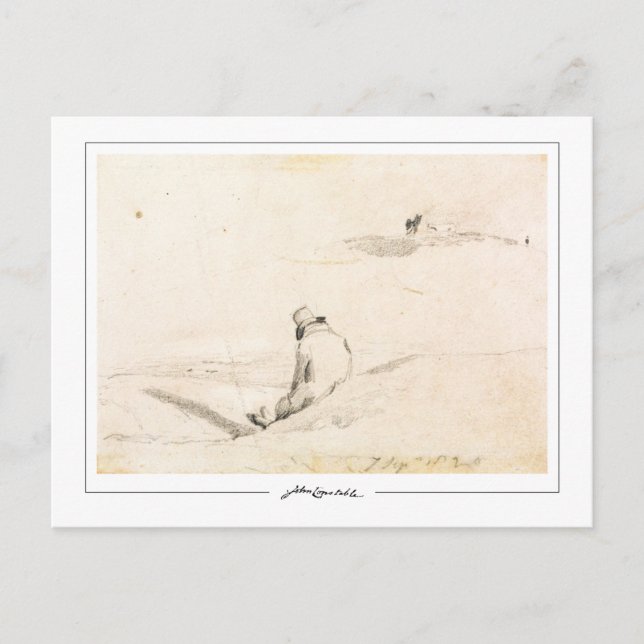 Cartão Postal John Constable #201-2 - Cartão-postal de arte (Frente)