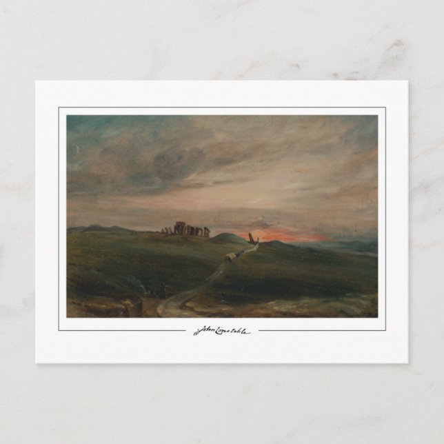 Cartão Postal John Constable #29-2 - Cartão-postal de arte (Frente)