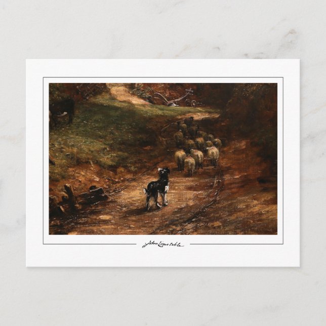Cartão Postal John Constable #467 - Cartão-postal de arte (Frente)
