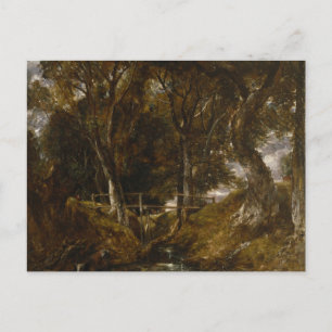 Cartão Postal John Constable - A Dell no Parque Helmingham