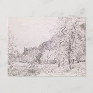 Cartão Postal John Constable Arundel Mill and Castle, 1835 (dr