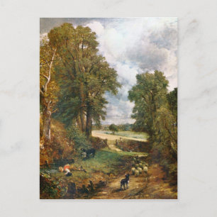Cartão Postal John Constable - Cornfield de 1826