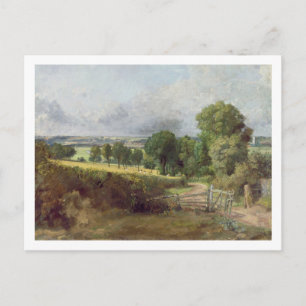 Cartão Postal John Constable Entrada para Fen Lane