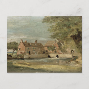 Cartão Postal John Constable Flatford Mill (óleo no painel)