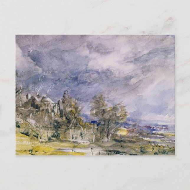 Cartão Postal John Constable | Hampstead Heath perto de Wa (Frente)
