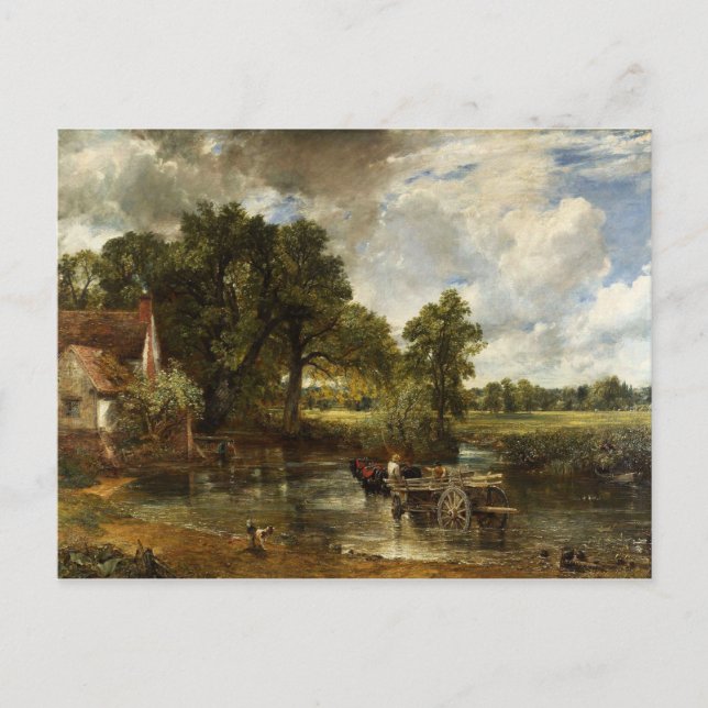 Cartão Postal John Constable Hay Wain (Frente)