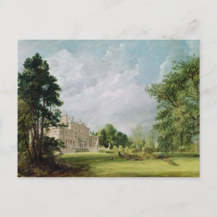 Cartão Postal John Constable   Malvern Hall, Warwickshire, 1821