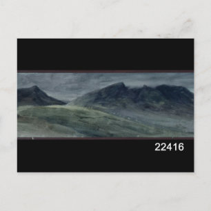 Cartão Postal John Constable   Saddleback e parte de Skiddaw