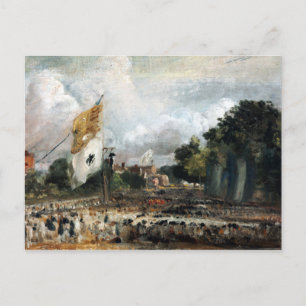 Cartão Postal John Constable The Celebration in East Bergholt
