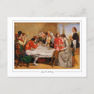 Cartão Postal John Everett Millais #4 - Cartão-postal de arte